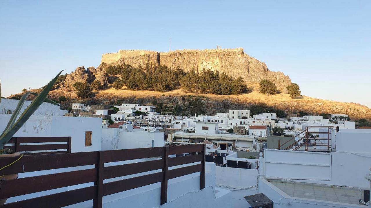 Toulipa Lindos Apartamento Exterior foto
